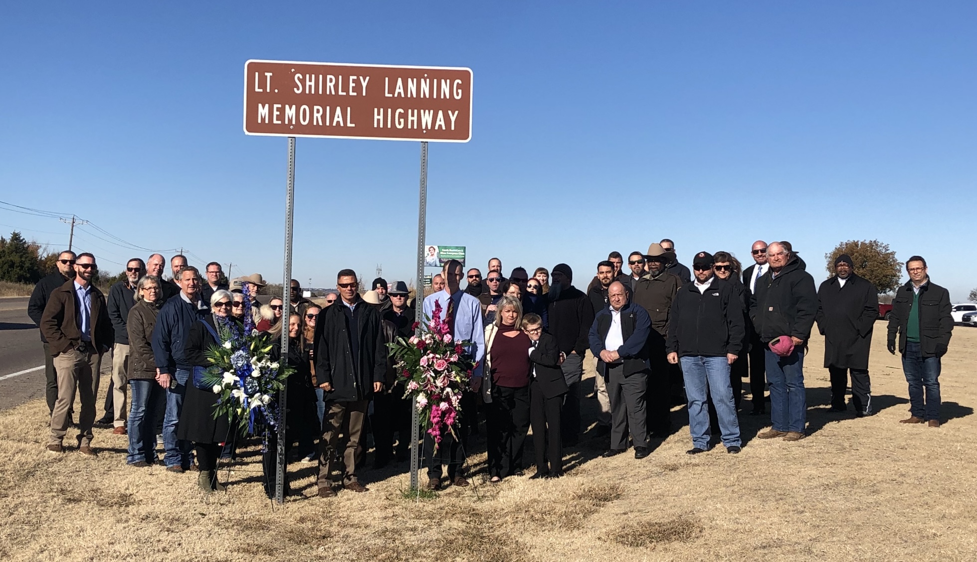Memorial Northwest Expressway for Lieutenant Shirley Lanning